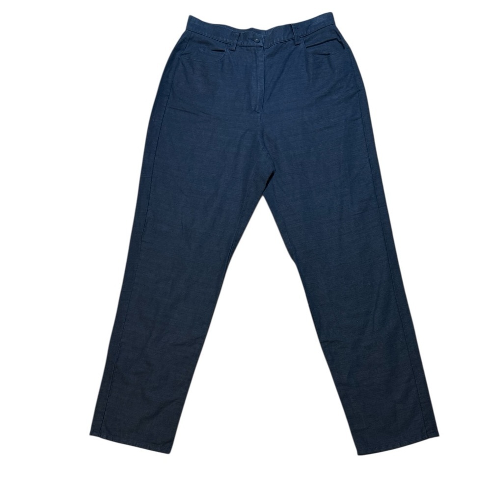 Liz Claiborne Navy Straight Leg Pants